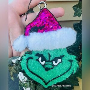 𝅺The Grinch Large Car Freshie Bite Me